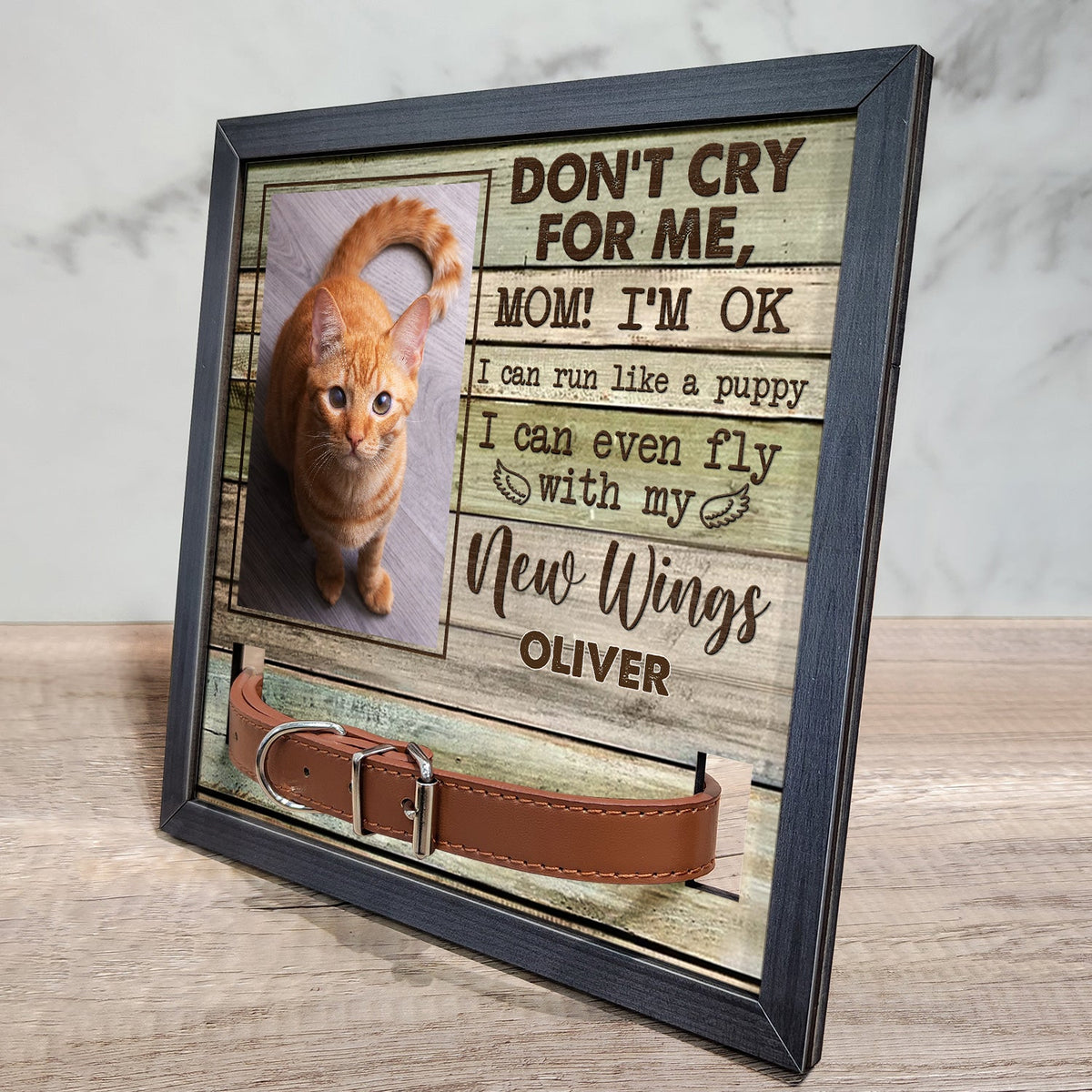 Custom Photo Lived Forever Memorial, Sympathy Gift For Dog Owners, C Wander Prints™
