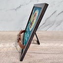 Custom Photo Forever In My Heart - Memorial, Sympathy Gift For Dog Owners, Cat Lovers - Personalized Pet Loss Sign, Collar Frame