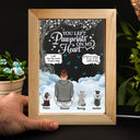 Si l'amour avait pu vous sauver - Cadeau commémoratif pour les amoureux des animaux, maman chien, papa chien, maman chat, papa chat - Lampe cadre personnalisée