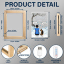 Si l'amour avait pu vous sauver - Cadeau commémoratif pour les amoureux des animaux, maman chien, papa chien, maman chat, papa chat - Lampe cadre personnalisée