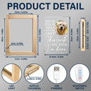 Custom Photo When You Miss Me - Loving, Memorial Gift For Family, Siblings, Friends - Personalized Frame Lamp