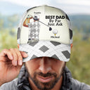 Best Dad By Par - Gift For Father, Golfer - Personalized Classic Cap