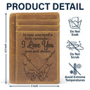 In Case You Need A Little Reminder - Gift For Couples, Husband, Wife - Personalized Card Wallet