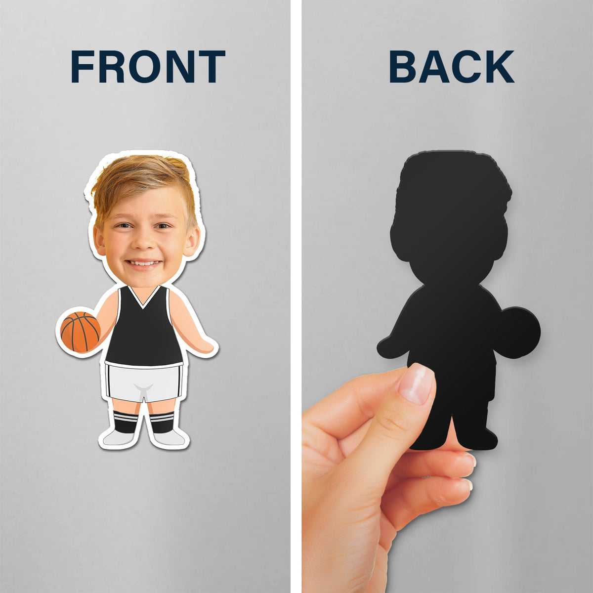 Custom Photo Funny Kid Dream Jobs - Gift For Children, Grandkids - Personalized Magnet