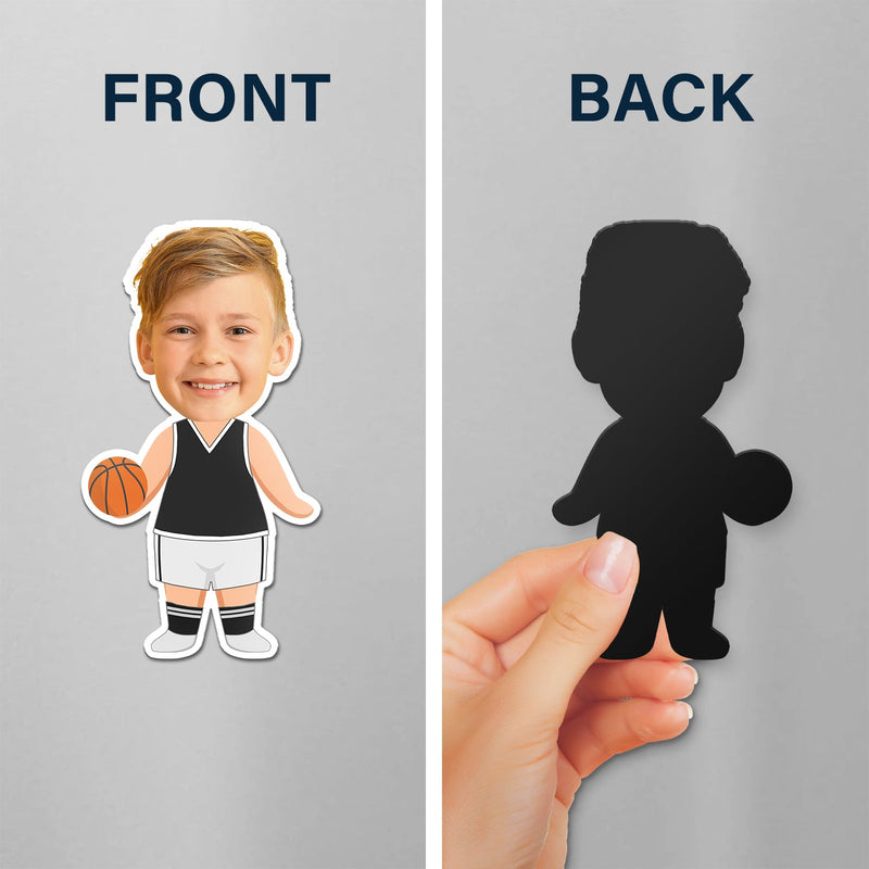 Custom Photo Funny Kid Dream Jobs - Gift For Children, Grandkids - Personalized Magnet