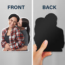 Custom Photo Funny Kids Pet Family - Gift For Parents, Grandparents, Pet Lovers - Personalized Magnet