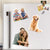 Custom Photo Funny Kids Pet Family - Gift For Parents, Grandparents, Pet Lovers - Personalized Magnet