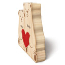 Family Bears - Gift For Parents, Father - Personalized Custom Shaped Wooden Puzzle