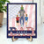 Five-Star Dad - Gift For Fathers - Personalized 2-Layered Wooden Plaque With Stand