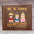 No Returns Or Refunds Flat Art Kids - Personalized Leather Wallet