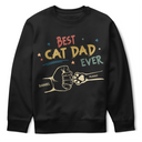 Best Dog Dad Ever Hand Punch Retro - Personalized T Shirt