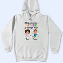 Custom Photo This Awesome Daddy Mommy Grandpa Belongs To - Personalized T Shirt