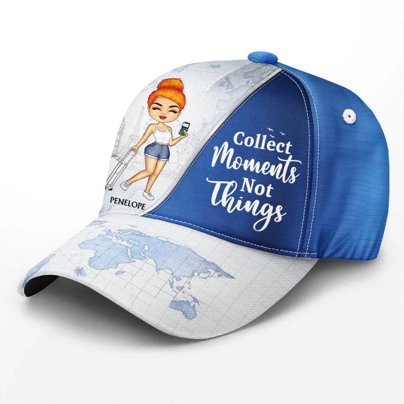Not All Those Who Wander Are Lost Travel Lovers - Personalized Classic Cap