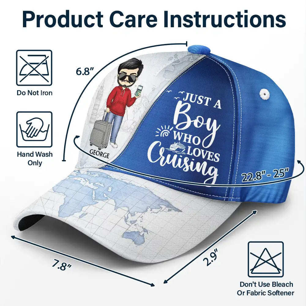 Not All Those Who Wander Are Lost Travel Lovers - Personalized Classic Cap