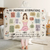 Yoga Girl Morning Affirmations - Personalized Wearable Hooded Blanket