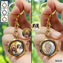 Custom Photo Your Wings Were Ready But My Heart Was Not Memorial Pet, Family - Personalized Keepsake Keychain