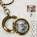 Custom Photo I Will Carry You Family Memorial - Personalized Keepsake Keychain