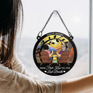 You And Me We Got This Day And Night - Personalized Window Hanging Suncatcher Ornament