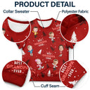 Gift For Grandpa, Gift For Father - Custom Photo Best Dad Grandpa Ever - Personalized Short Sleeve Sweater