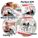 Gift For Bestie - A Truly Great Friend Is Hard To Find You Are Irreplaceable - Personalized Fleece Blanket, Sherpa Blanket