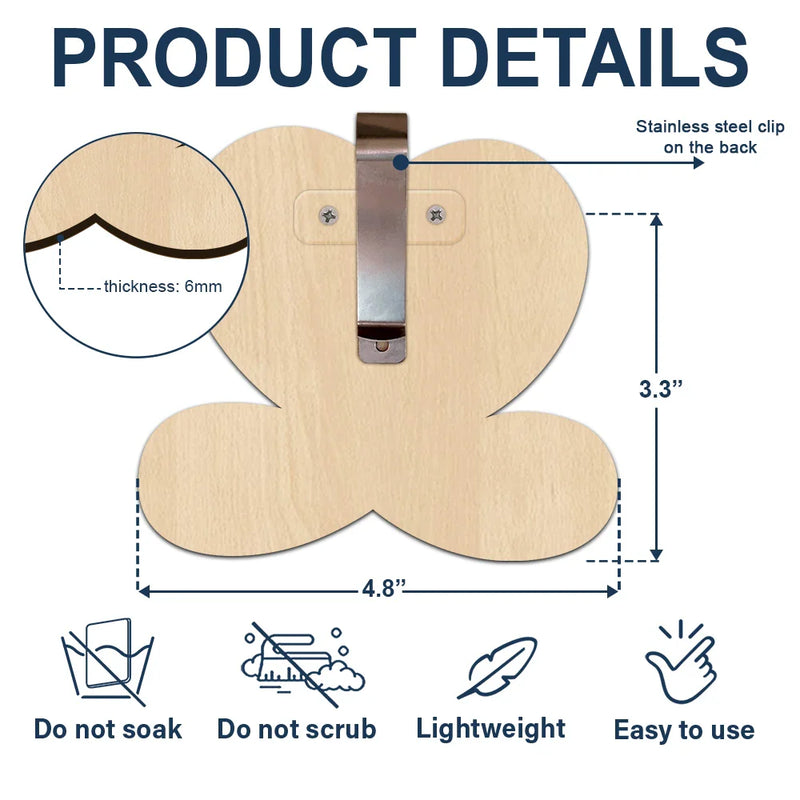 Conduisez prudemment, je t'aime à mon mari de la part de ma femme, couple - Clip de pare-soleil de voiture personnalisé