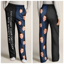 Gift For Couples, Gift For Husband - Custom Photo For Husband Grown Man Do What Wife Said - Personalized Pajama Pants