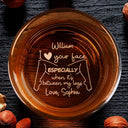 Gift For Couples, Gift For Husband, Gift For Boyfriend - I Love Your Face Especially When It's Between My Legs - Personalized Engraved Whiskey Glass

