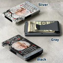 Memorial,Custom Photo,Sad - Custom Photo I Will Carry You Until I Can See You Again - Personalized Card Wallet With Money Clip