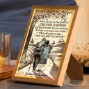 Gift For Couples, Old Couples, Gift For Husband, Gift For Wife - Couple When We Get To The End Of Our Lives Together - Personalized Light Up Picture Frame
