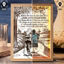 Gift For Couples, Old Couples, Gift For Husband, Gift For Wife - Couple When We Get To The End Of Our Lives Together - Personalized Light Up Picture Frame
