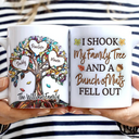Gift For Yourself,Gift For Mother - I Shook My Family Tree - 3D Inflated Effect Printed, Personalized White Edge-to-Edge Mug