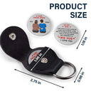 Grandma - Grandkids,Mom - Daughters (Adult),Mom - Children,Love - A Hug From Mom Grandma Consider It A Big Hug And I Love You - Personalized Leather Pocket Hug