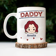 Nana Papa Mommy Daddy - Cadeau amusant pour papa, maman, grand-mère, grand-père - Tasse personnalisée