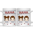 Nana Papa Mommy Daddy - Cadeau amusant pour papa, maman, grand-mère, grand-père - Tasse personnalisée