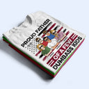 Proud Father Of A Few Background Options - Funny Gift For Dad, Father, Grandpa - Personalized T Shirt