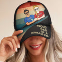 Proud Father Of A Few - Funny Gift For Dad, Father, Grandpa - Personalized Classic Cap