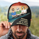 Proud Father Of A Few - Funny Gift For Dad, Father, Grandpa - Personalized Classic Cap