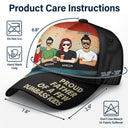 Proud Father Of A Few - Funny Gift For Dad, Father, Grandpa - Personalized Classic Cap