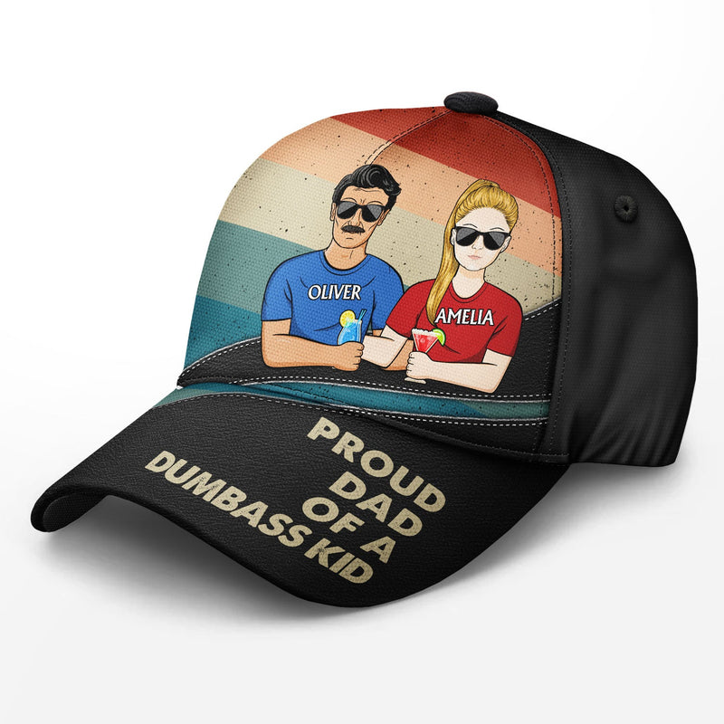 Proud Father Of A Few - Funny Gift For Dad, Father, Grandpa - Personalized Classic Cap