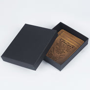 Quand je te dis que je t'aime - Cadeau pour couple, mari, femme - Porte-cartes personnalisé