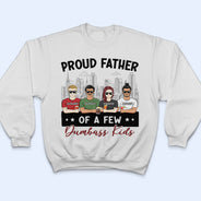Fier père de quelques enfants - Cadeau pour papa, père, grand-père - T-shirt personnalisé