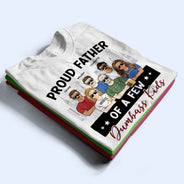 Fier père de quelques enfants - Cadeau pour papa, père, grand-père - T-shirt personnalisé
