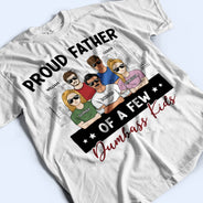 Fier père de quelques enfants - Cadeau pour papa, père, grand-père - T-shirt personnalisé