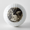 Custom Photo New Golfing Buddy - Pregnancy Announcement Gift For Dad, New Dad, New Parents, Golf Lover - Personalized Golf Ball