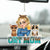 Cat Mom - Funny Gift For Cat Lovers, Pet Lovers - Personalized Acrylic Car Hanger