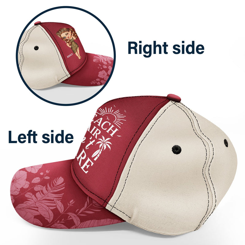 Beach Hair Don't Care - Gift For Beach Lovers, Traveling Lovers, Women - Personalized Classic Cap