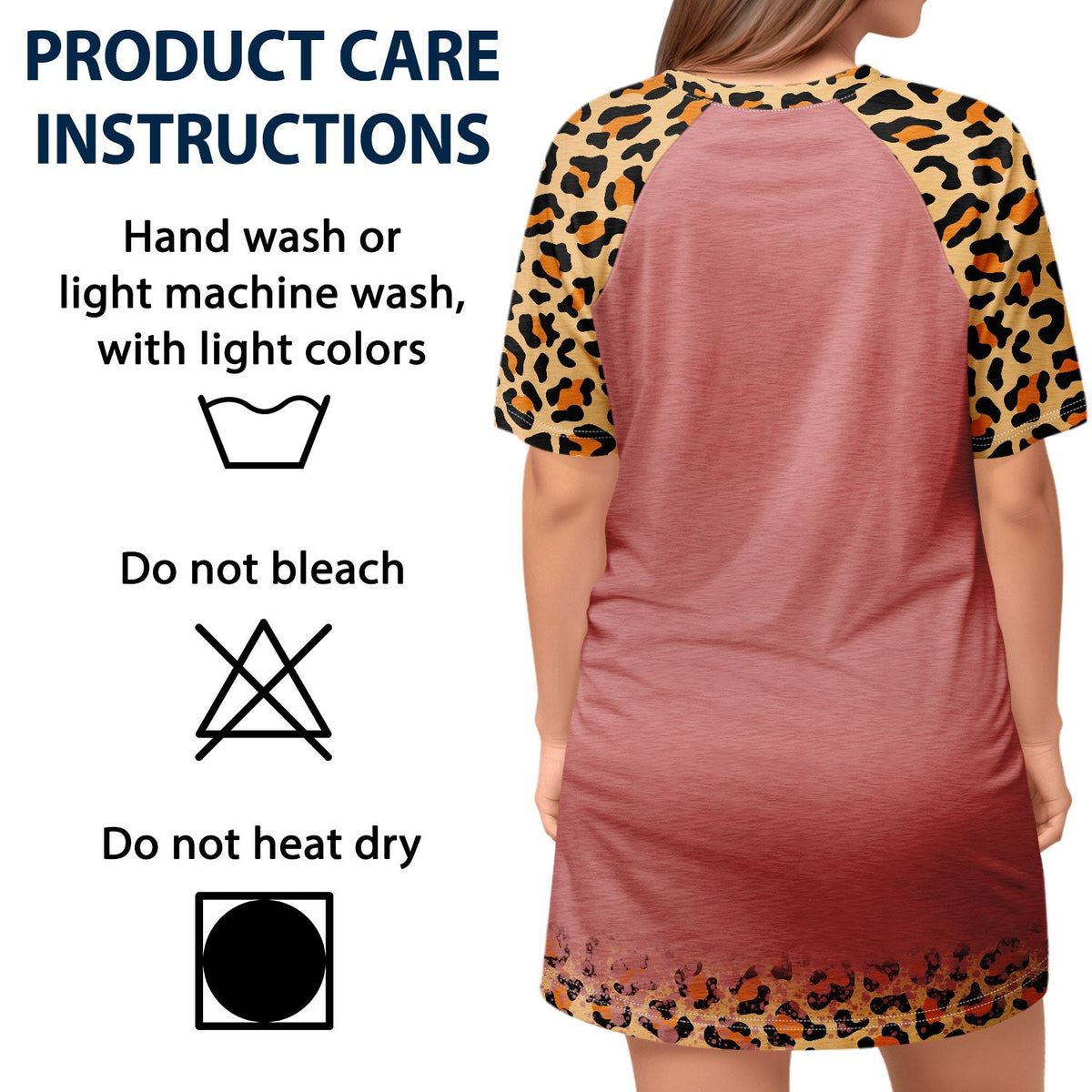 Maman chat - Cadeau amusant pour les amoureux des chats et des animaux - T-shirt de nuit personnalisé pour femme