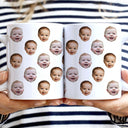 Custom Photo Funny Kid Face - Personalized White Edge-to-Edge Mug