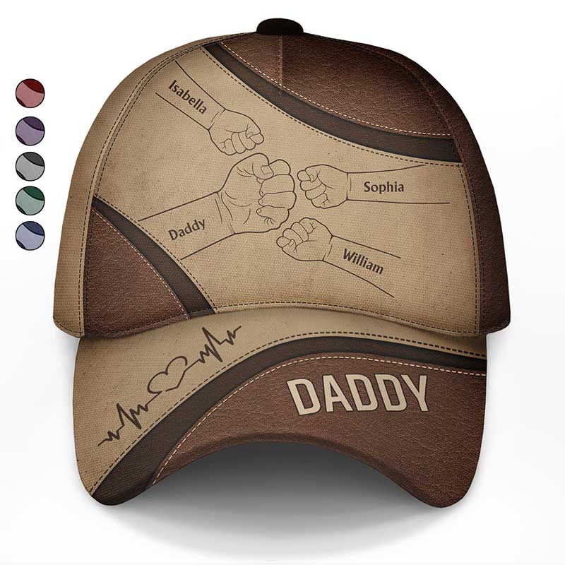 Hand Punch, Best Friends For Life - Personalized Classic Cap