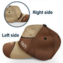 Gift For Husband,Parents,Gift For Yourself,Gift For Men,Gift For Grandpa,Gift For Father,Love,French,Gift For Grandparents,Non-Eng,Icon,Proud - Check Poing Contre Poing Grand-père Papa Avec Enfants - Casquette Classique Personnalisée
